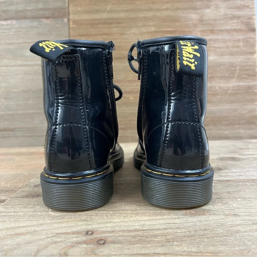 Dr. Martens 1460 Patent Leather Lace Up Boots